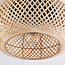 Bamboe plafondlamp, 3 lichts - Caia
