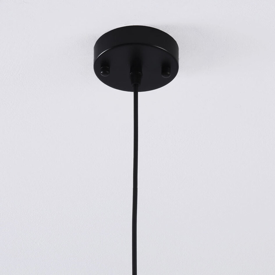 Suspension Trinidad 1 lumière avec verre fumé - variante 1