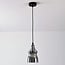 1-lichts hanglamp Trinidad - smoke glas smalle bol