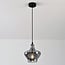 1-lichts hanglamp Trinidad - smoke glas