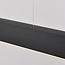 Suspension Devin allongée avec LED intégrée - noir