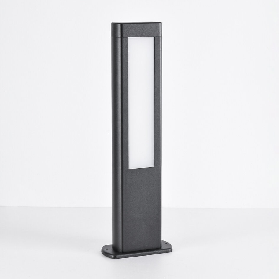 Industriële zwarte staande buitenlamp - Stein