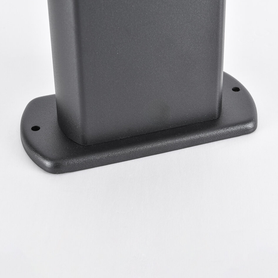 Industriële zwarte staande buitenlamp - Stein