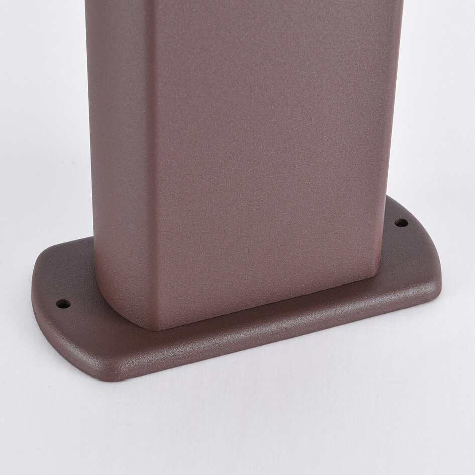 Industriële staande buitenlamp Stein - bruin