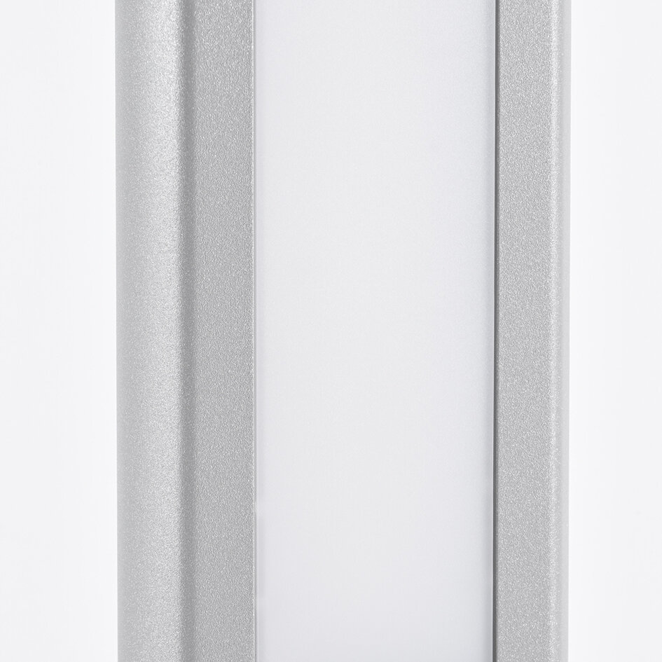 Staande buitenlamp Stein - zilver met geïntegreerde LED