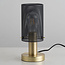 Lampe de table design Mreza avec abat-jour noir