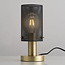 Lampe de table design Mreza avec abat-jour noir