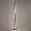 Lampadaire torsadé Locke en noir