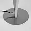 Lampe à poser design torsadée Rizar - nickel satiné