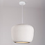 Lampe suspendue Wabi Sabi Kumo Ø40 cm avec effet pierre - blanc