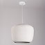 Lampe suspendue Wabi Sabi Kumo Ø40 cm avec effet pierre - blanc