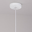 Lampe suspendue moderne Wabi Sabi avec effet pierre Sora Ø47 cm - blanc