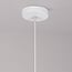 Suspension moderne Wabi Sabi effet pierre Sora Ø47 cm - blanc