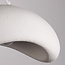 Wabi Sabi hanglamp Zenji 60 x 42 cm met steeneffect - wit