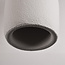Suspension minimaliste Wabi Sabi Hikari effet pierre Ø31 cm - blanc