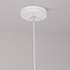 Lampe suspendue minimaliste Wabi Sabi Hikari avec effet pierre Ø31 cm - blanc