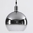 Suspension design London - verre fumé effet miroir