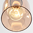 Suspension 3 lumières avec verre ambré - Kensi