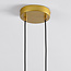 Lampe suspendue design Donny avec boules en verre de lait