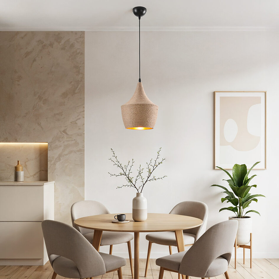 Hanglamp met touw - Laos