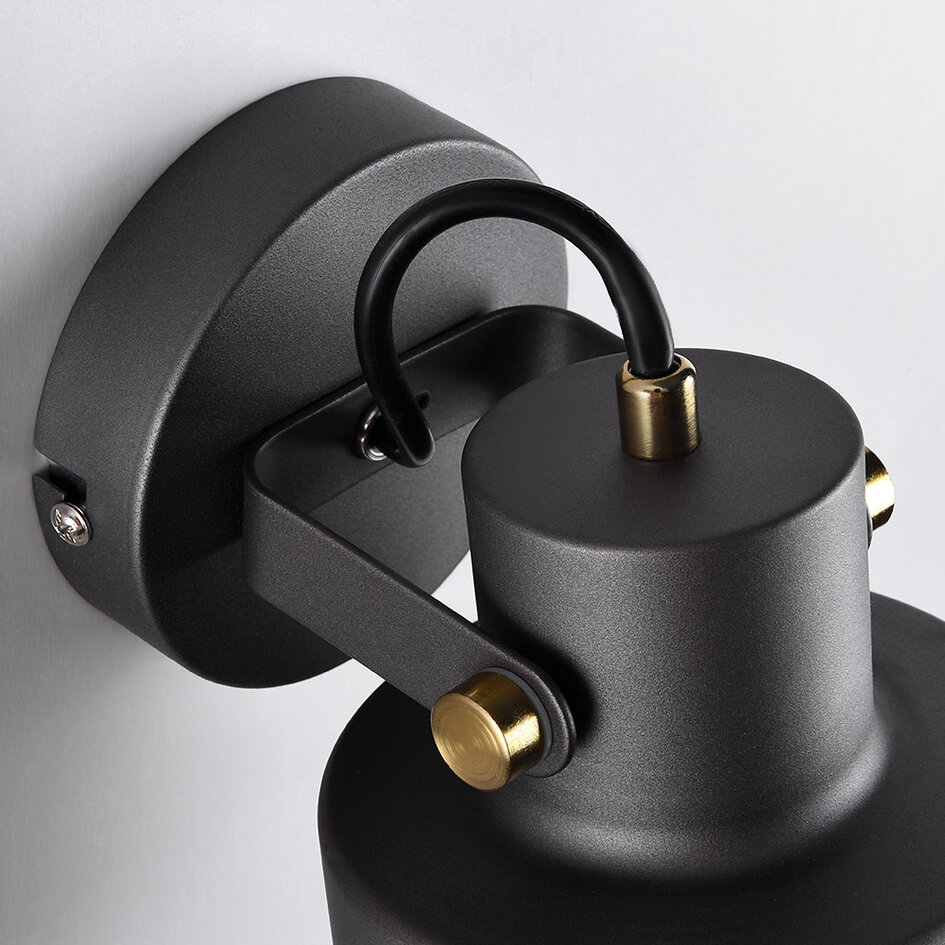 Applique inclinable Alfie - gris