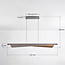 Design hanglamp Mitsu - 3-staps dimbaar - geborsteld grijs