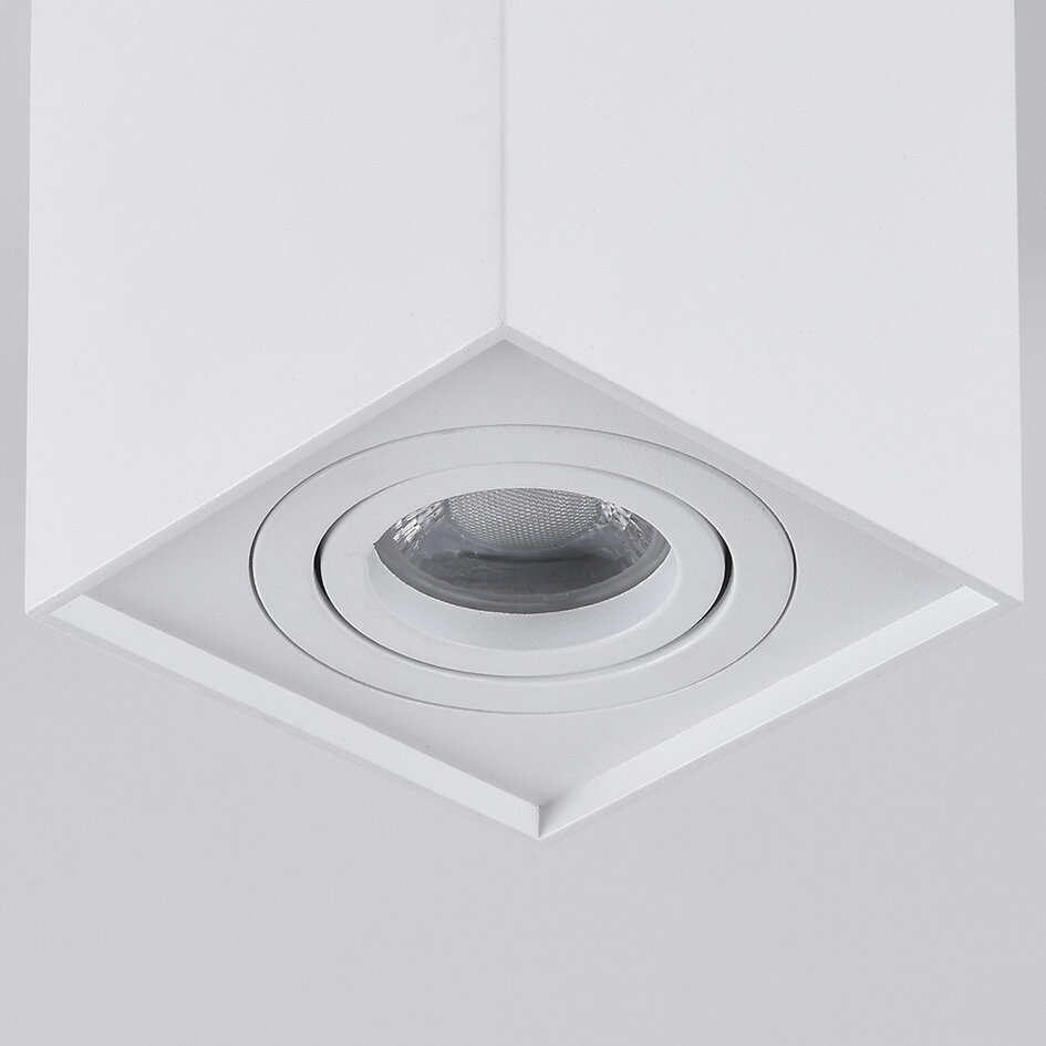Design spot Carl, kantelbaar in wit