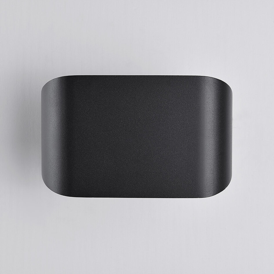 Applique murale moderne Hamburg - noire