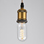Lampe LED à filament 4W, 2700K, verre clair avec spirale - dimmable