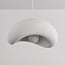 Suspension Wabi Sabi Zenji 40 x 27 cm effet pierre - blanc