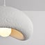 Suspension Wabi Sabi Zenji 40 x 27 cm effet pierre - blanc