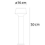 Industriële staande buitenlamp - Jay