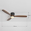 Ventilateur de plafond Flux été/hiver avec température de couleur réglable - effet bois