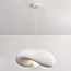 Wabi Sabi hanglamp Kawa met wit steeneffect - 60 x 55 cm