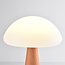 Lampe à poser champignon rechargeable Mira avec variateur tactile et LED intégrée