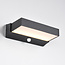 Applique murale extérieure Onyx avec détecteur - noire avec LED intégrée