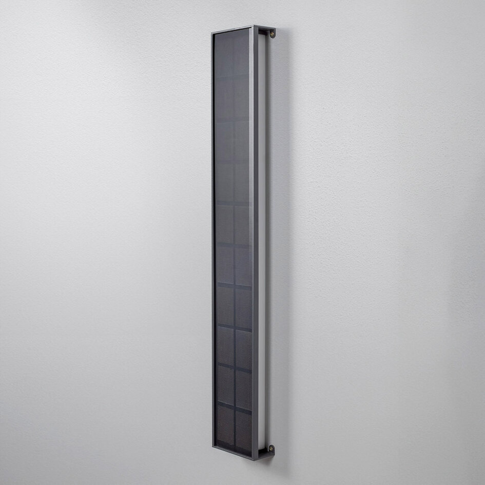 Applique solaire extérieure à intensité variable Dorien - anthracite