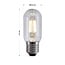 Ampoule tube LED E27 dimmable, verre transparent 11 cm (2700K)