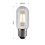 E27 buislamp LED dimbaar helder glas 11 cm (2700K)