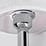 Lampe de table classique Utrecht en métal à abat-jour en tissu