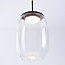 3-staps dimbare hanglamp Isra - transparant glas
