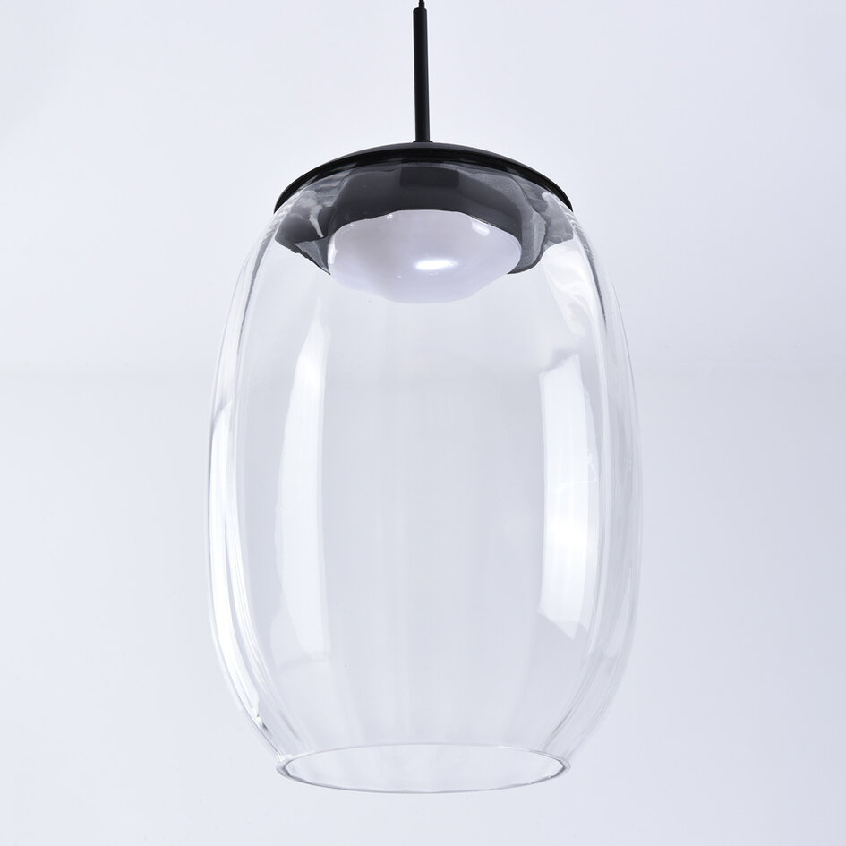 Suspension Isra à intensité variable - verre transparent