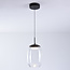 3-staps dimbare hanglamp Isra - transparant glas