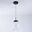 Hanglamp met transparant glas en dimbare LEDs - Isra