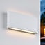 Applique murale extérieure 2 lumières Tommy - blanche avec LED intégrée