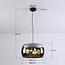 Lampe design en verre fumé à 3 lumières - Serres
