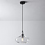 Lampe suspendue à 1 lumière Trinidad avec verre transparent - variante 1