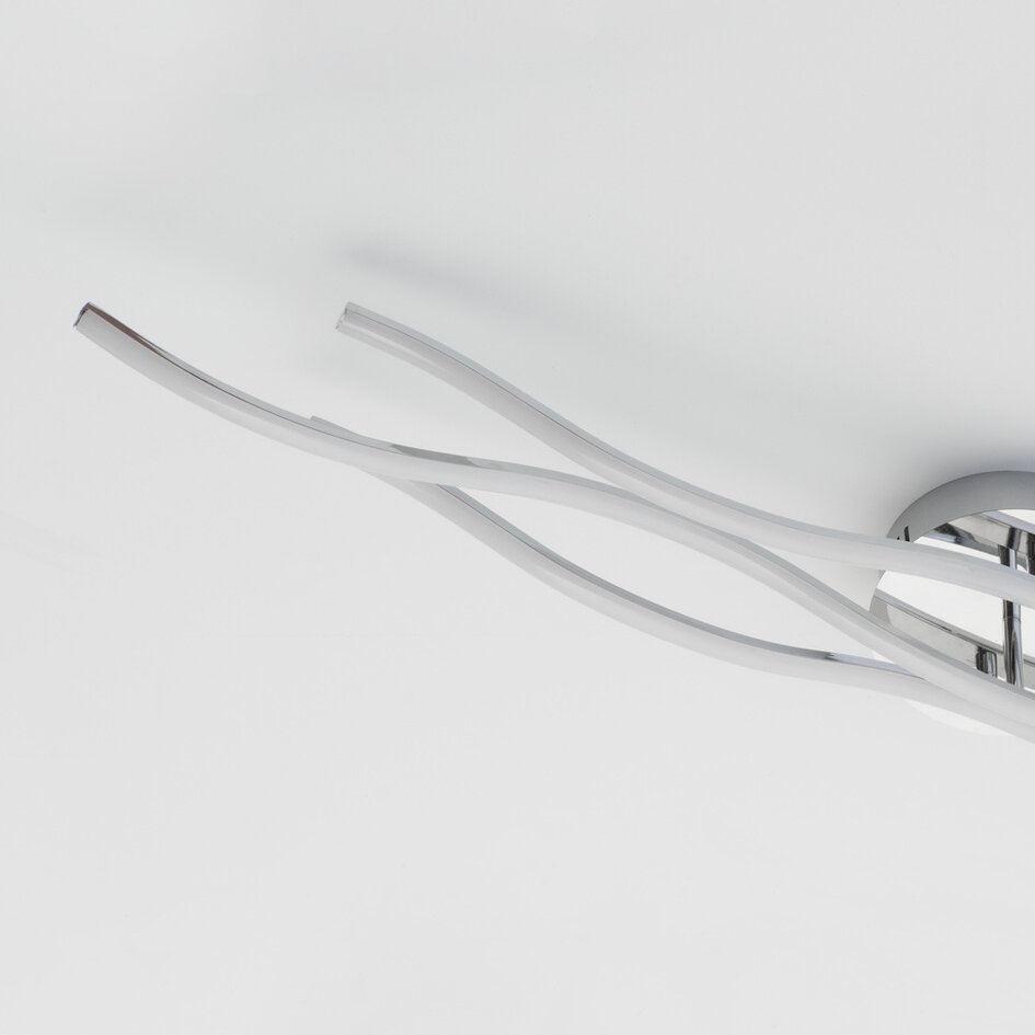 Plafonnier moderne incl. LED 3 niveaux variable - Emma