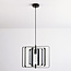 Lampe suspendue noire, 1 lumière - Mikio