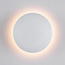 Ronde buitenwandlamp Moon - wit